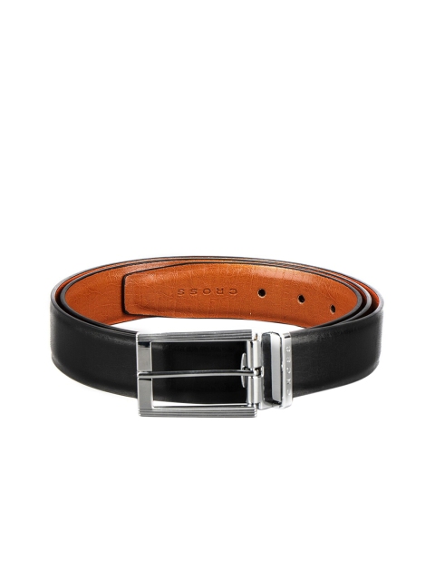 

Cross Men Black Solid Belt