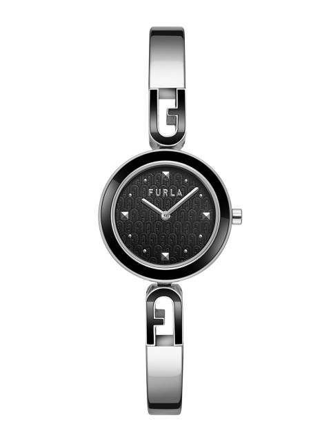 

Furla Women Black & Silver-Toned Analogue Watch WW00010005L1