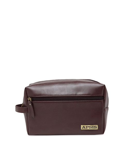 

Apsis Unisex Brown Leather Travel Accessory