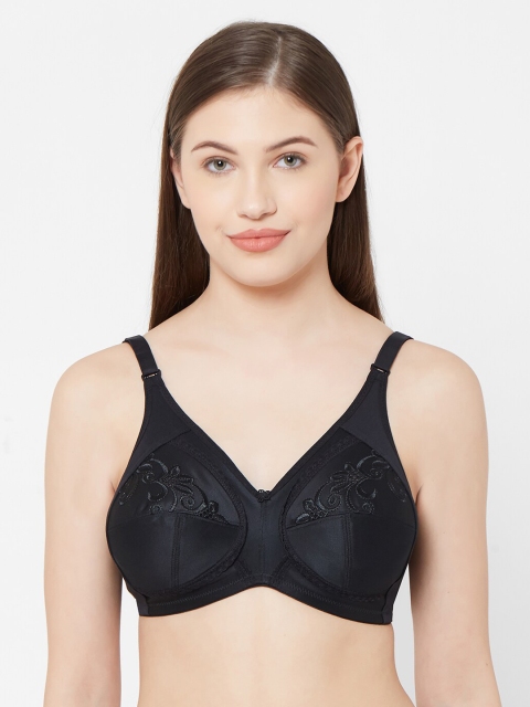 

Juliet Black Solid Non-Wired Non Padded Everyday Bra