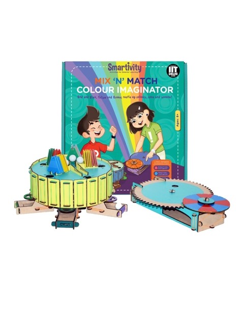 

Smartivity Unisex Multicolored Mix & Match Color Imaginator Stem Set, Multi