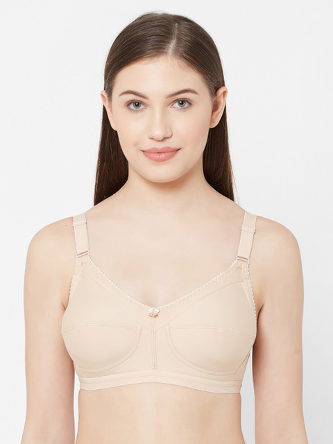 

Juliet Beige Solid Non-Wired Non Padded Everyday Bra 010002300010950