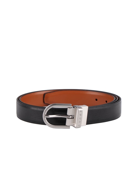 

Cross Men Black & Brown Solid Leather Reversible Belt