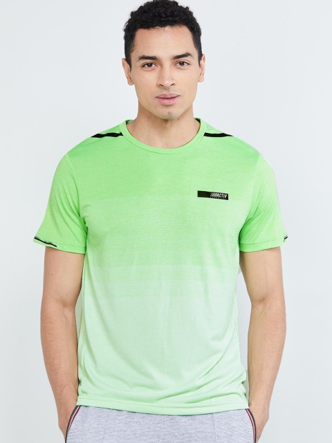 

max Men Lime Green Ombre T-shirt