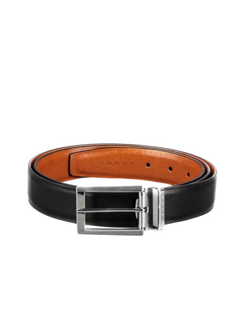 

Cross Men Black & Brown Solid Belt