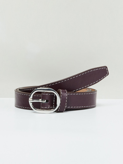 

max Women Brown Solid Belt