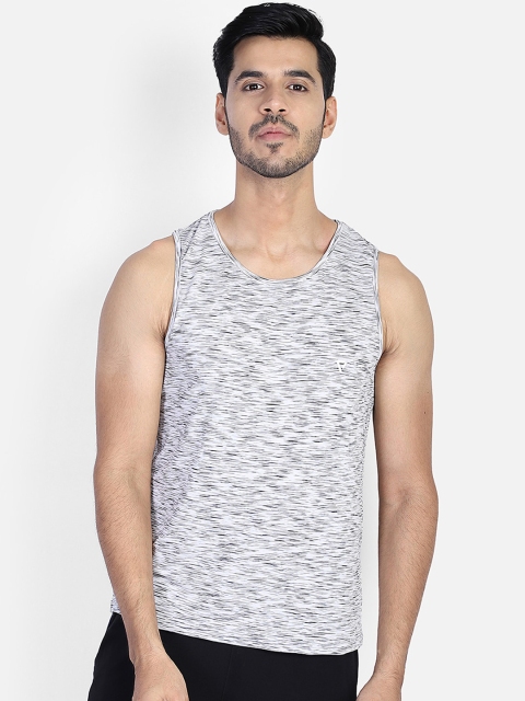 

PROTEENS Men White Printed Round Neck T-shirt