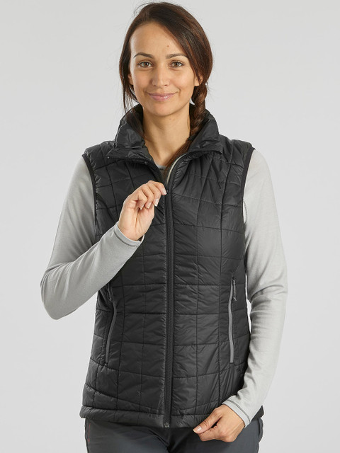 

FORCLAZ By Decathlon Women Black Solid Padded Jacket