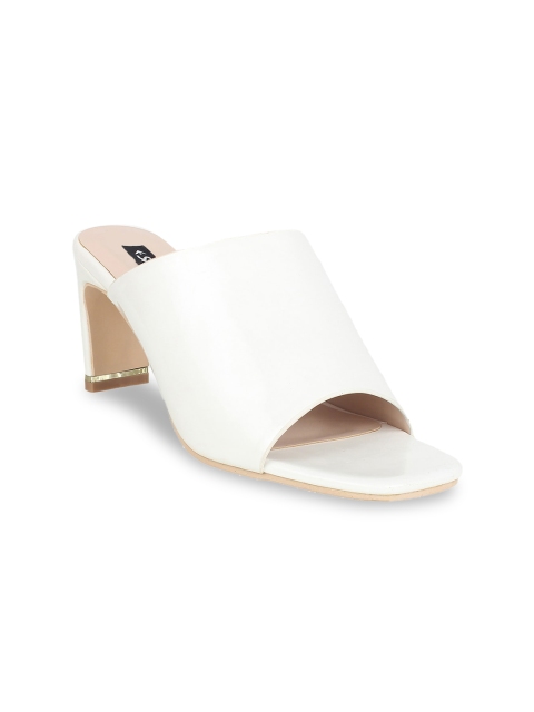 

Sherrif Shoes Women White Embellished Mules