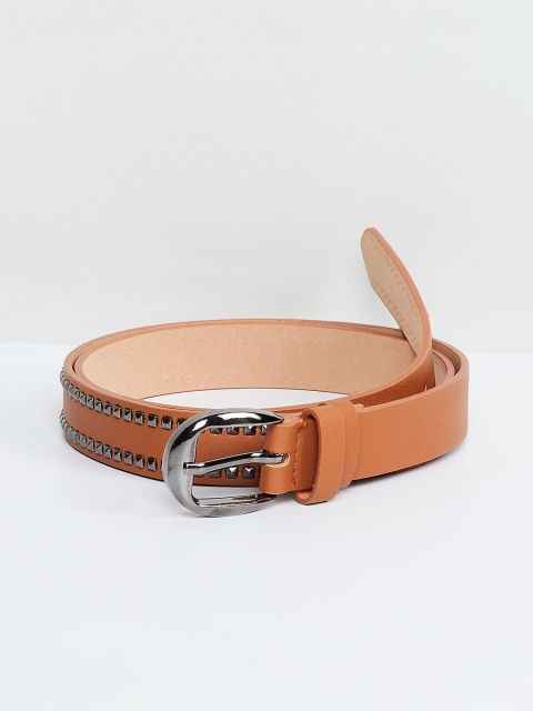 

max Women Brown Solid Belt