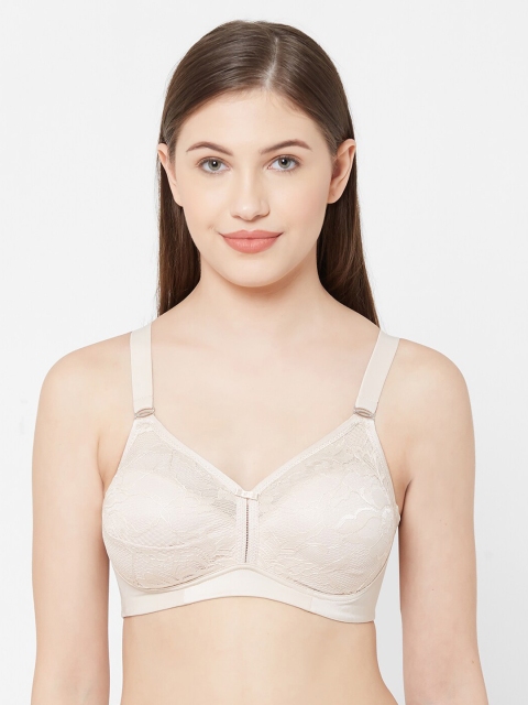 

Juliet Beige Solid Non-Wired Non Padded Everyday Bra