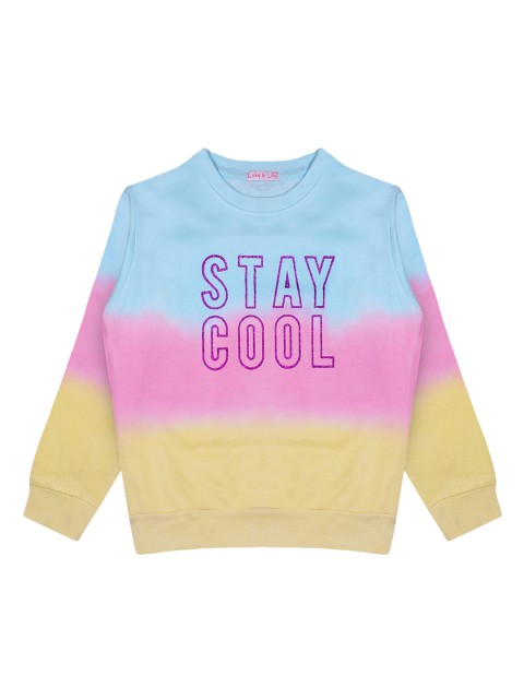 

Luke & Lilly Boys Blue & Pink Colourblocked Sweatshirt