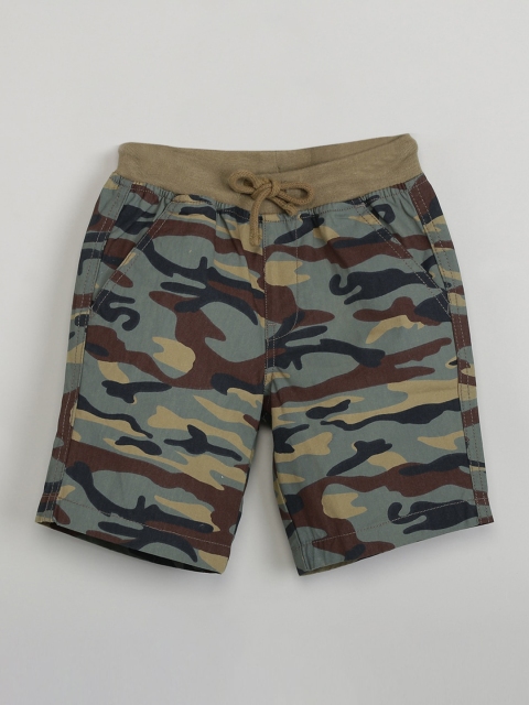 

max Boys Multicoloured Camouflage Printed Regular Shorts, Multi
