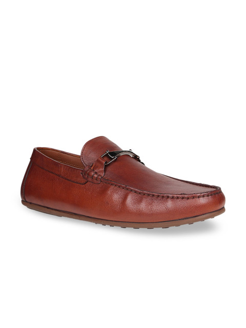 

Regal Men Brown Leather Loafers