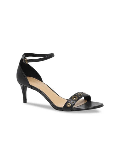 

CHARLES & KEITH Women Black Embellished Slim Heels