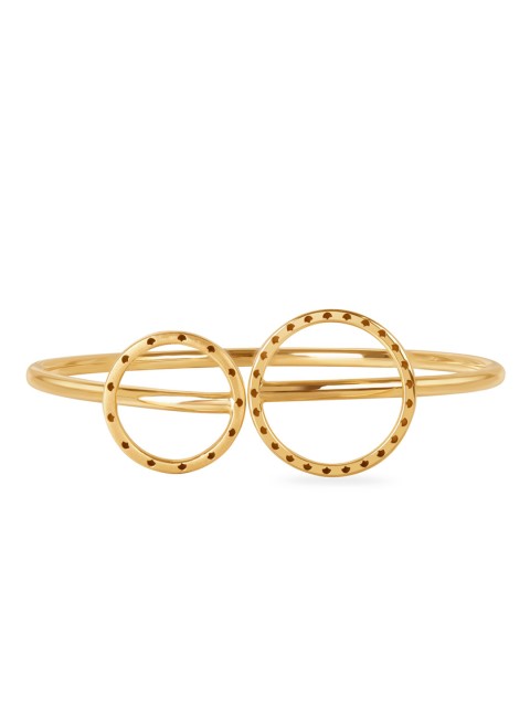 

Mia by Tanishq 14 Kt The Big Bangle Theory Gold Bangle, Yellow
