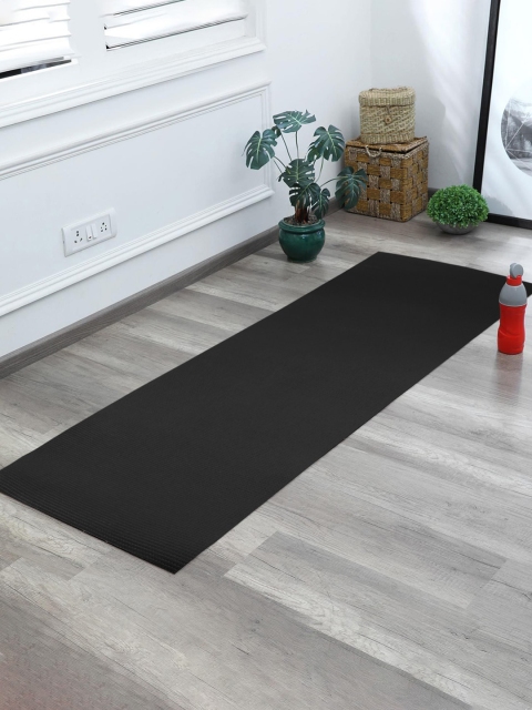 

RUGSMITH Black Textured Premium Anti-Skid BPA Free EVA Yoga Mat