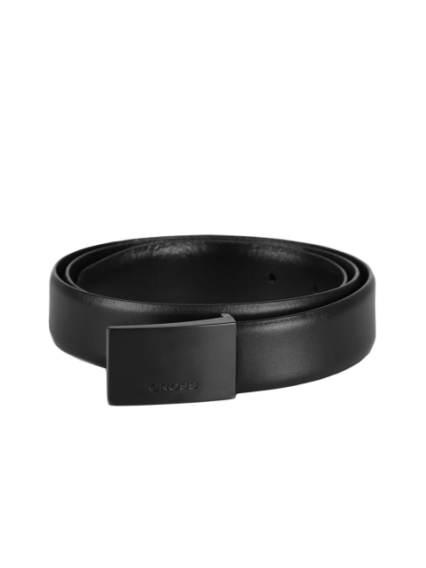 

Cross Men Black Solid Belt