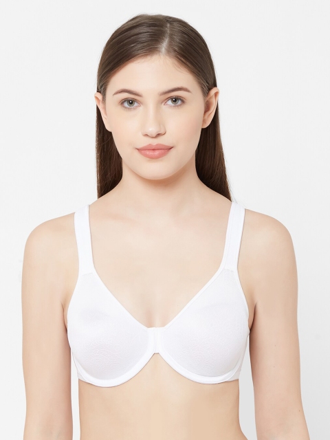 

Juliet White Solid Underwired Heavily Padded Everyday 010001900000607