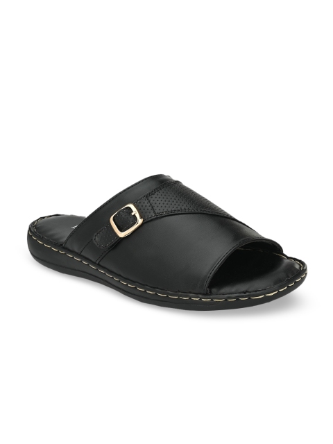 

Eego Italy Men Black Comfort Sandals