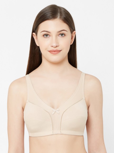 

Juliet Beige Solid Non-Wired Non Padded Everyday Bra 010001900000140