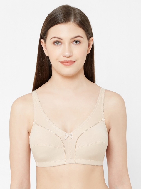 

Juliet Beige Solid Non-Wired Non Padded Everyday Bra 010001900000164
