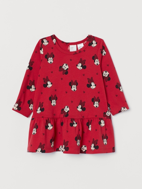 

Patterned jersey dress, Multi