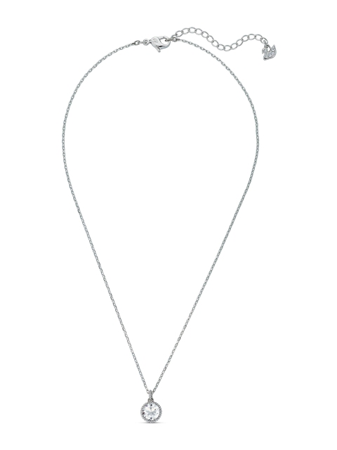 

SWAROVSKI Rhodium-Plated White Birthstone Pendant