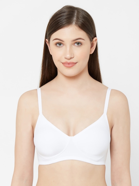 

Juliet White Solid Non-Wired Non Padded Everyday Bra 010000300000340