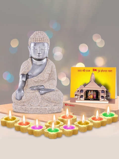 

Archies Multicolour Diwali Showpiece Gift Set, Multi