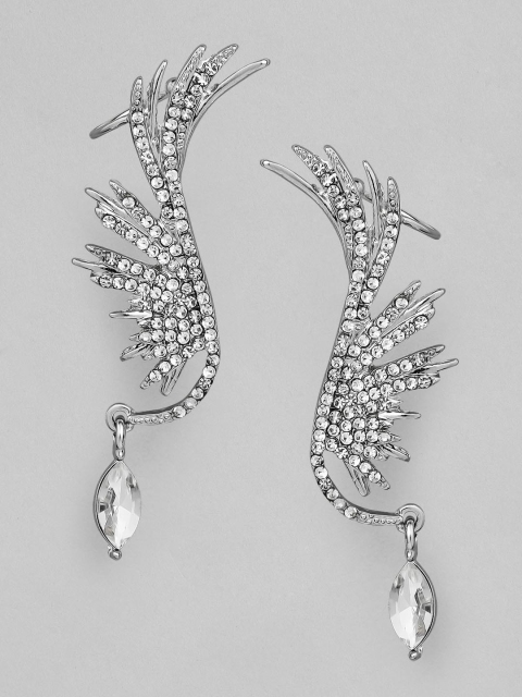 

TOKYO TALKIES X rubans FASHION ACCESSORIES Silver-Plated Handcrafted Contemporary Ear Cuff