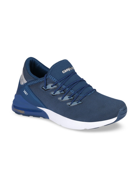 

Campus Men Blue Mesh Running Shoes