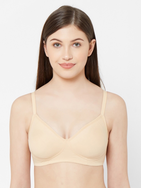 

Juliet Beige Solid Non-Wired Non Padded Everyday Bra 010000300000246