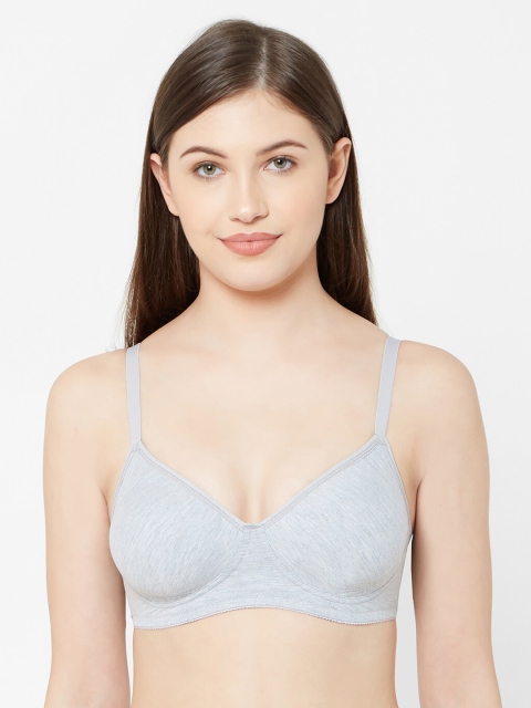 

Juliet Grey Solid Non-Wired Non Padded Everyday Bra 010000300000296