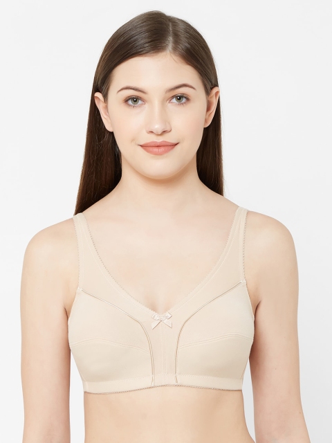 

Juliet Beige Solid Non-Wired Non Padded Everyday Bra 010001900000212