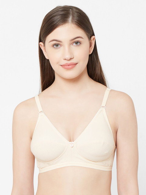 

Juliet Beige Solid Non-Wired Non Padded Everyday Bra 010002300011004
