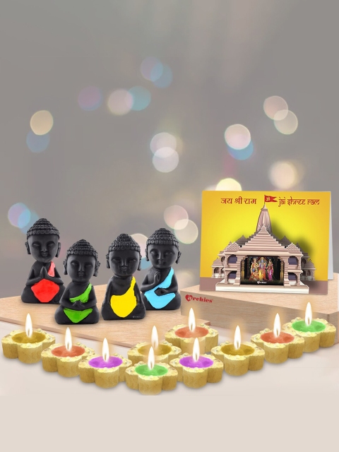 

Archies Multicolour Diwali Showpiece Gift Set, Multi