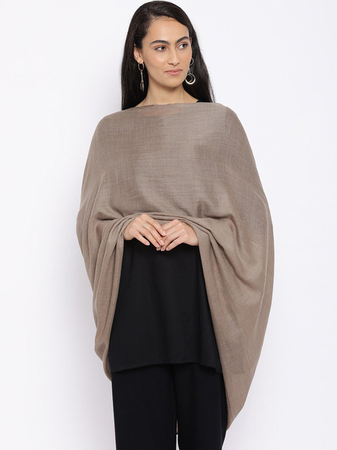 

Pashmoda Women Beige Solid Stole