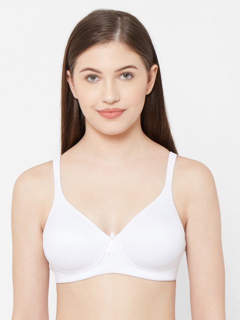 

Juliet White Solid Non-Wired Heavily Padded Everyday Bra 010001900004013-White