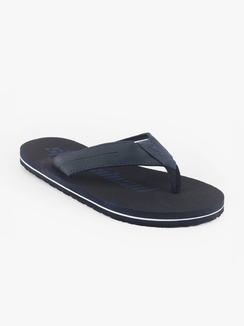 

Duke Men Navy Blue Solid Thong Flip-Flops