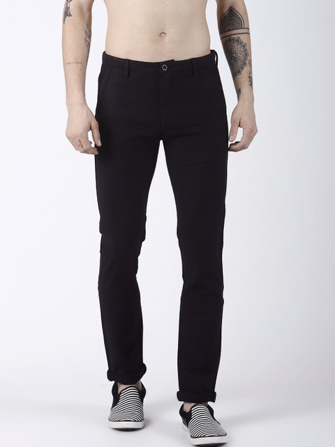 

Rex Straut Jeans Men Brown Slim Fit Solid Chinos