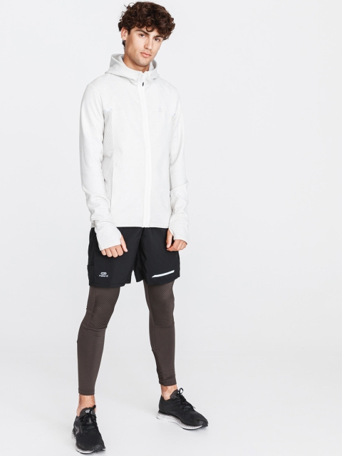 

Kalenji By Decathlon Men White Colourblocked Insulator Running Jacket
