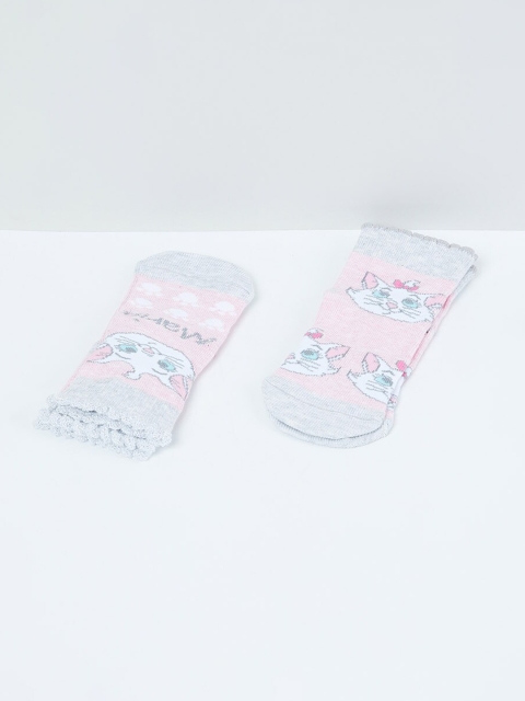 

max Girls Pack of Assorted Ankle-Length Socks