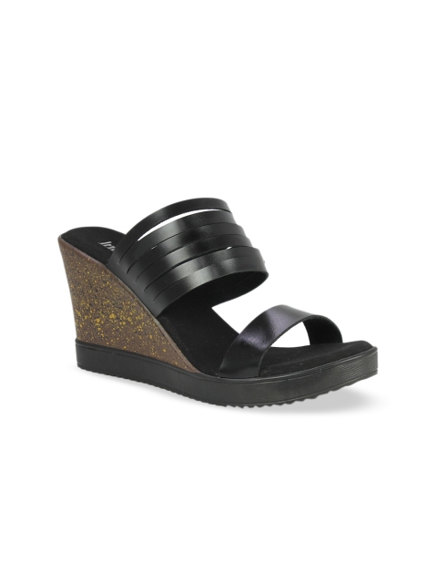 

Inc 5 Women Black Solid Wedges