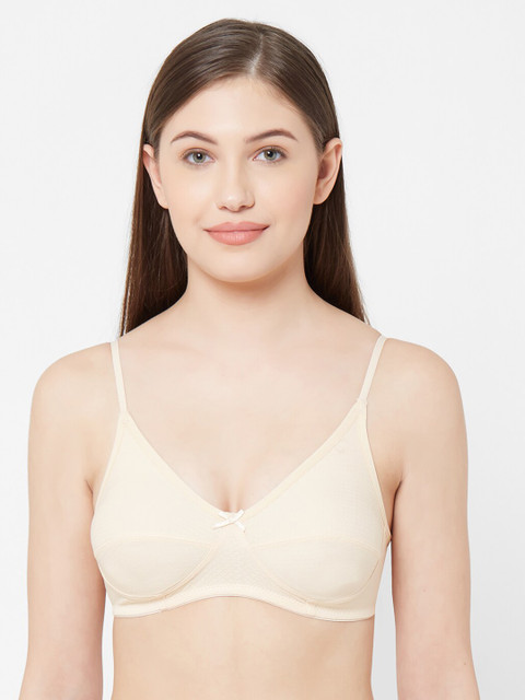 

Juliet Beige Solid Non-Wired Non Padded Everyday Bra 010002100000526
