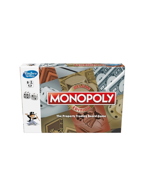 

Hasbro Unisex-Kids Multicoloured Classic Monopoly Board Game, Multi