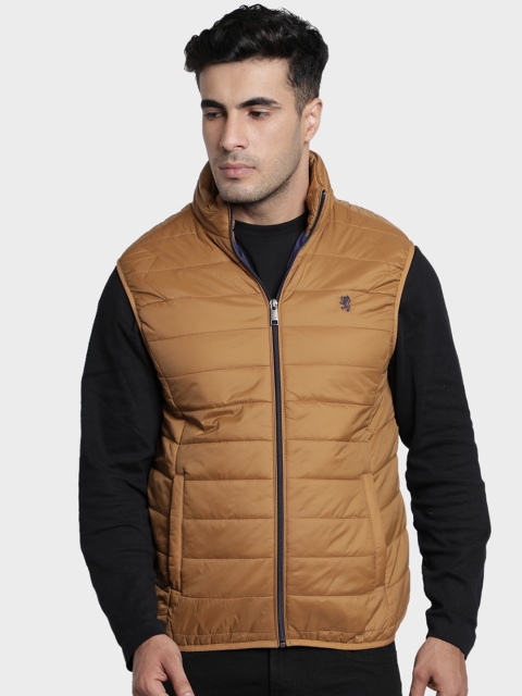 

Red Tape Men Mustard Yellow Solid Puffer Jacket