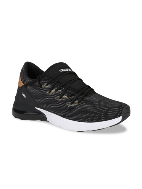 

Campus Men Black Running Shoes