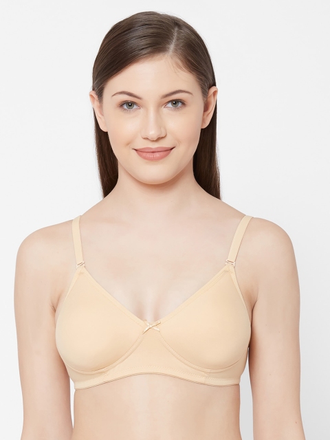 

Juliet Beige Solid Non-Wired Non Padded Everyday Bra 010000300004390