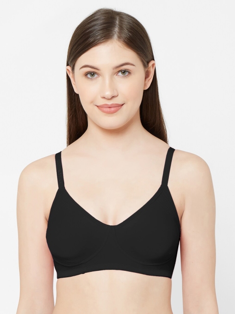 

Juliet Black Solid Non-Wired Non Padded Everyday Bra 010000300000293